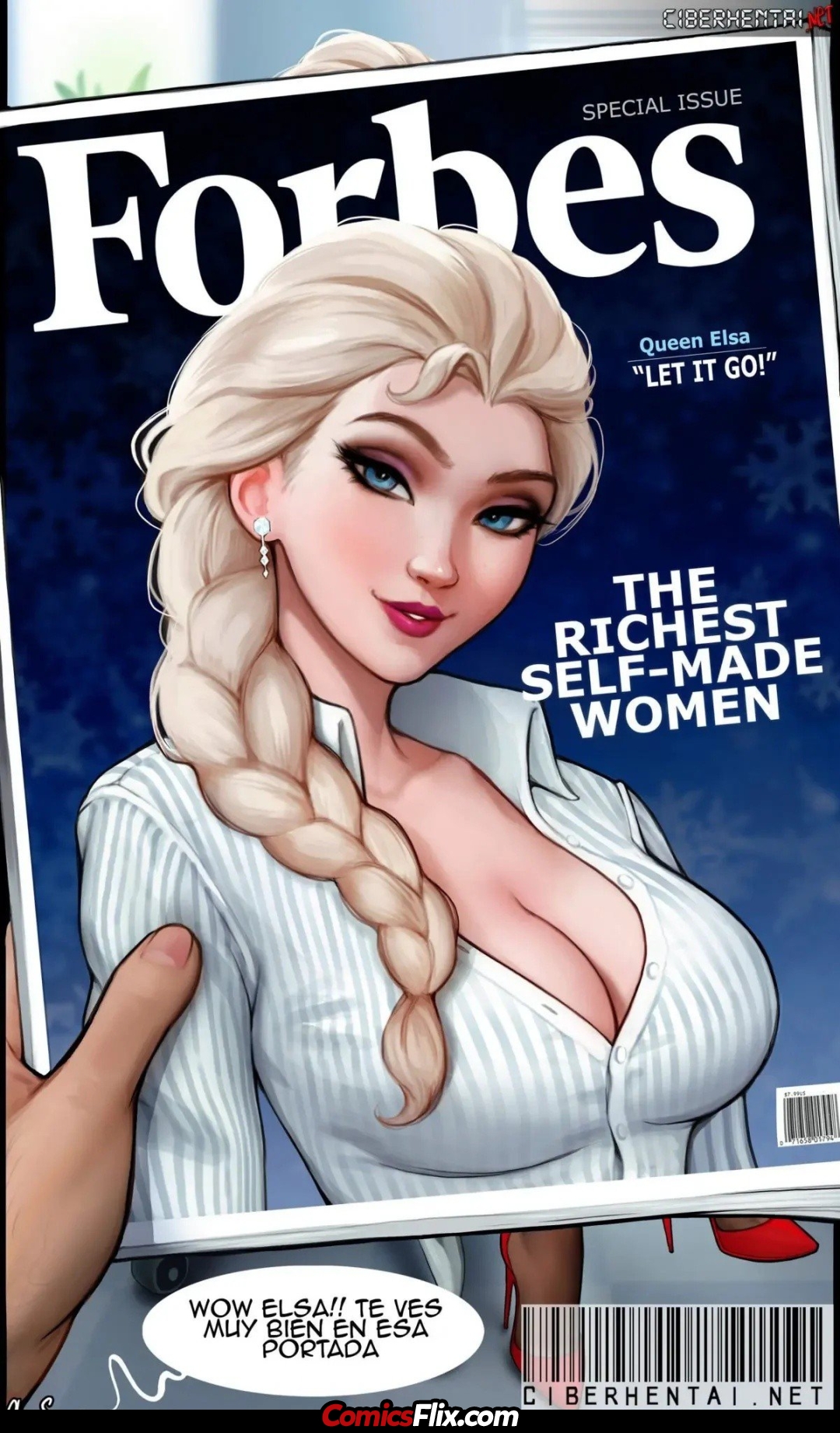 Comic Porno de [Aroma Sensei] Elsa Interview (#1)