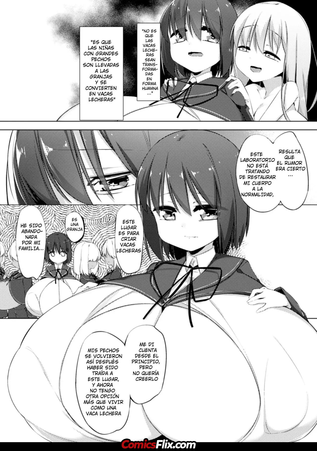 Comic Porno [ Pedocchi] La Chica Vaca Lechera Kaori 2 (#4)