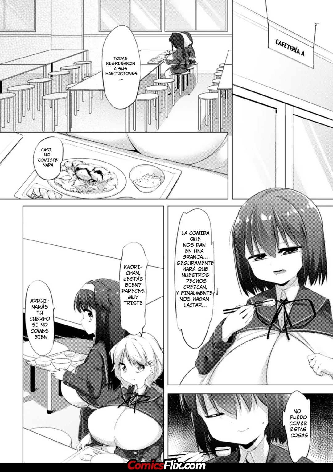 Comic Porno [ Pedocchi] La Chica Vaca Lechera Kaori 2 (#5)