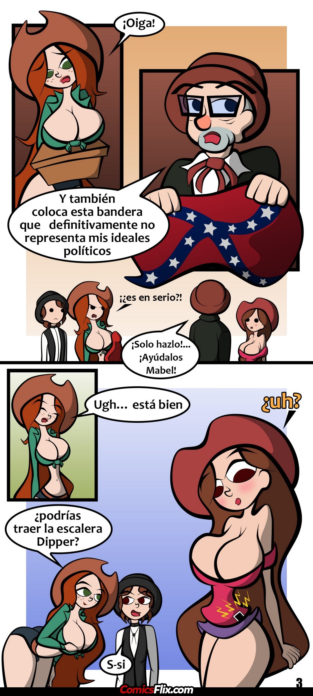 Comic Porno Rodeo En Gravity Falls - Trece-013 (#4)