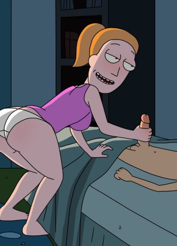 [GKG] Sneaking Into Morty’s Room At Night (Rick And Morty)