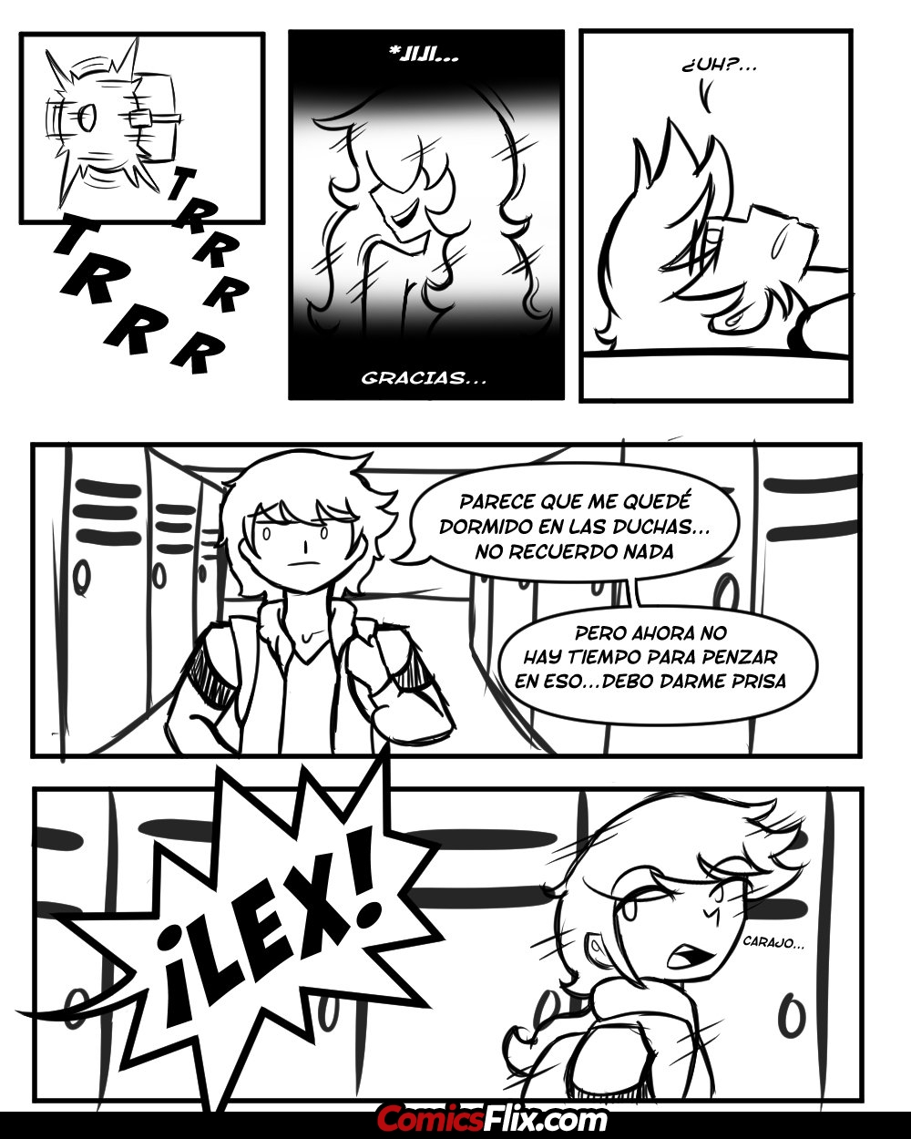 Comic Porno de LexTale - La De Ojos Ocultos - Raidisito (#11)