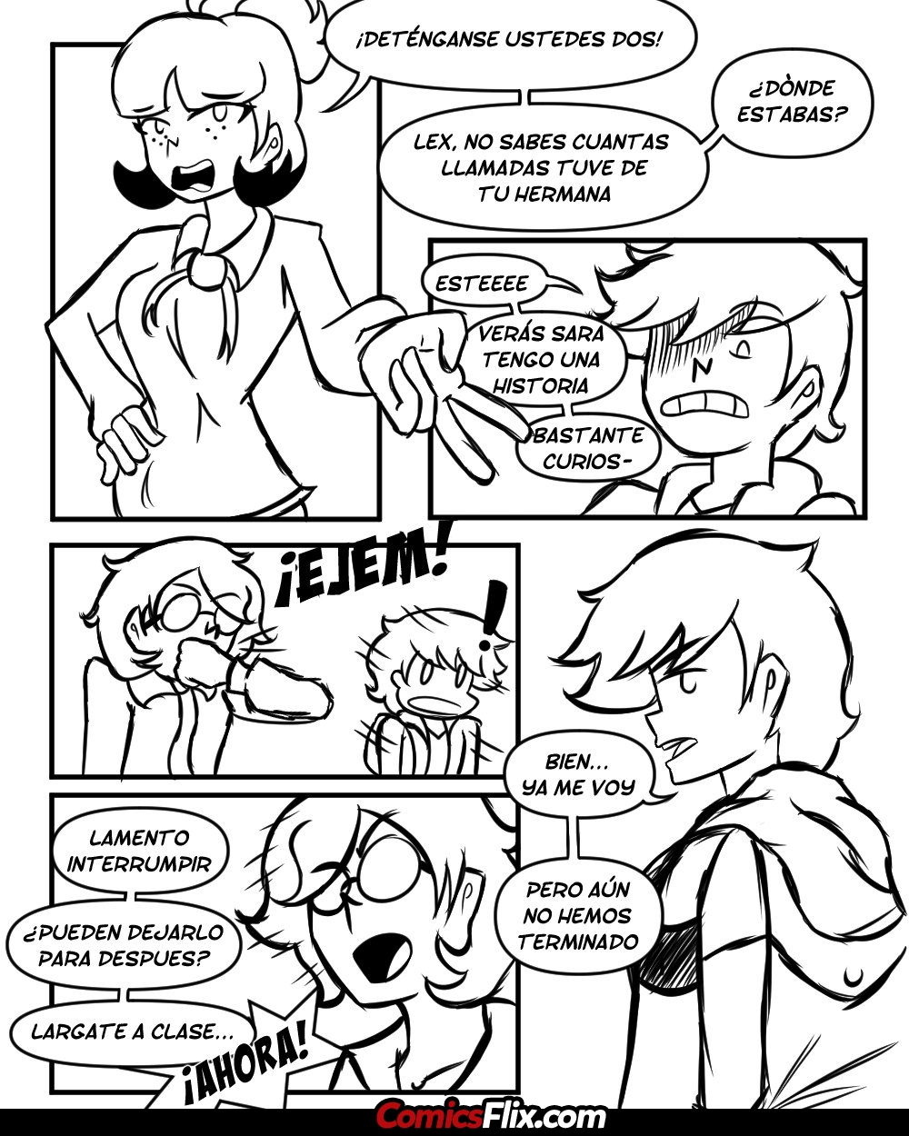 Comic Porno de LexTale - La De Ojos Ocultos - Raidisito (#14)