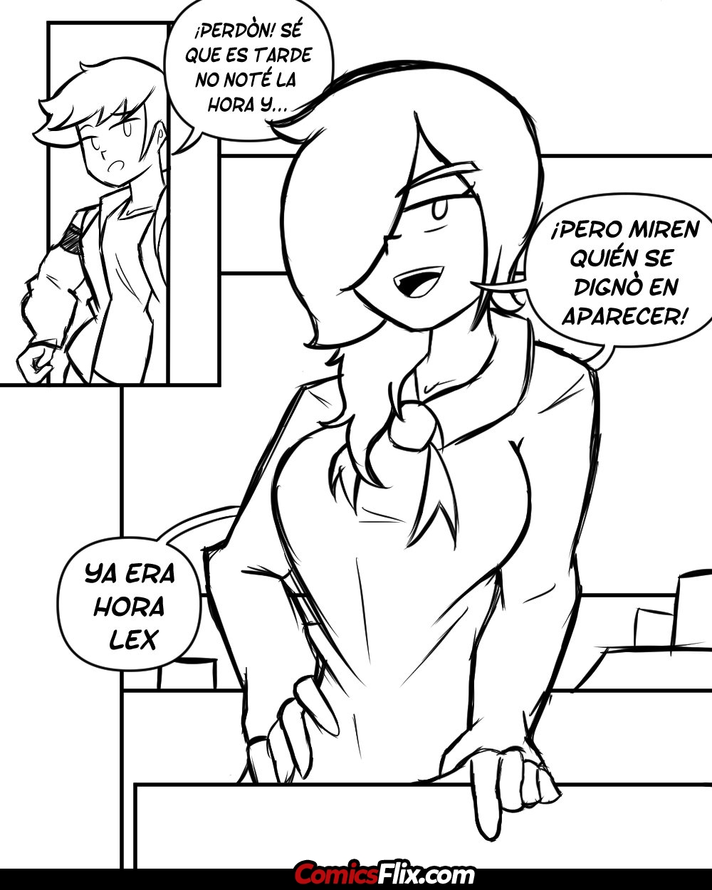 Comic Porno de LexTale - La De Ojos Ocultos - Raidisito (#18)