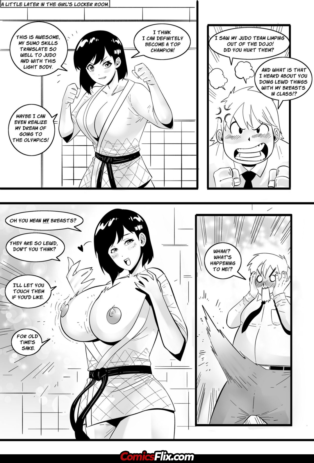 Comic Porno I Will Make Us Win At Judo 2 - Thebats (#7)