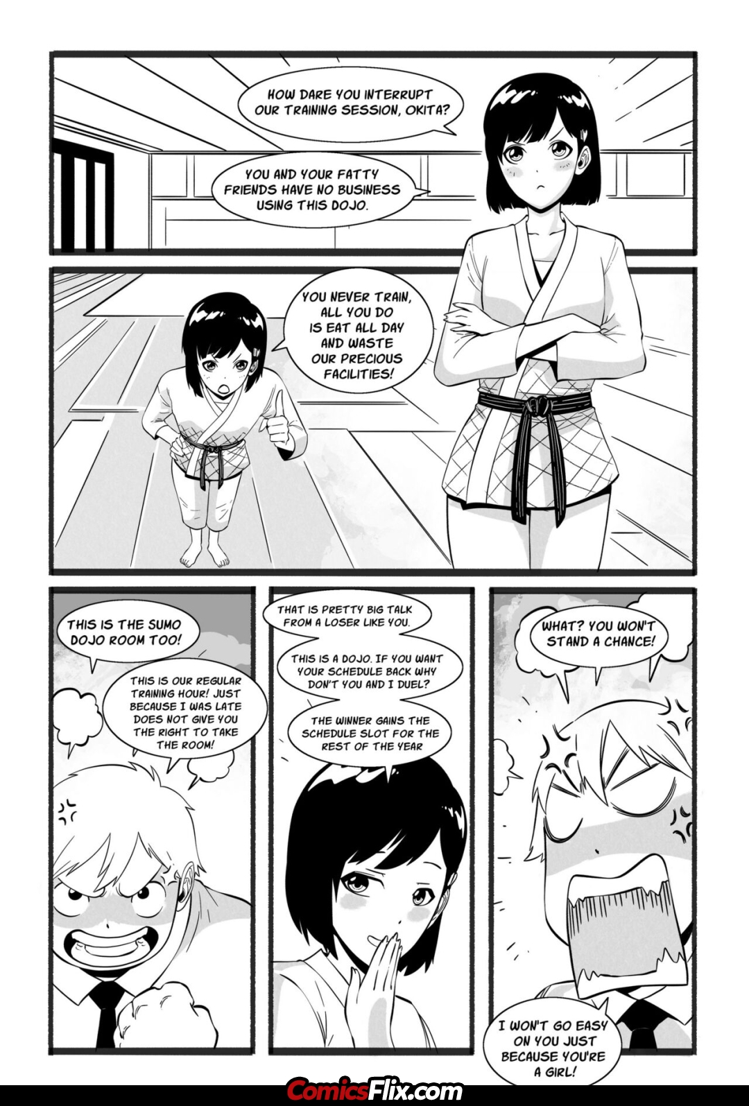 Comic Porno I Will Make Us Win At Judo - Thebats (#3)