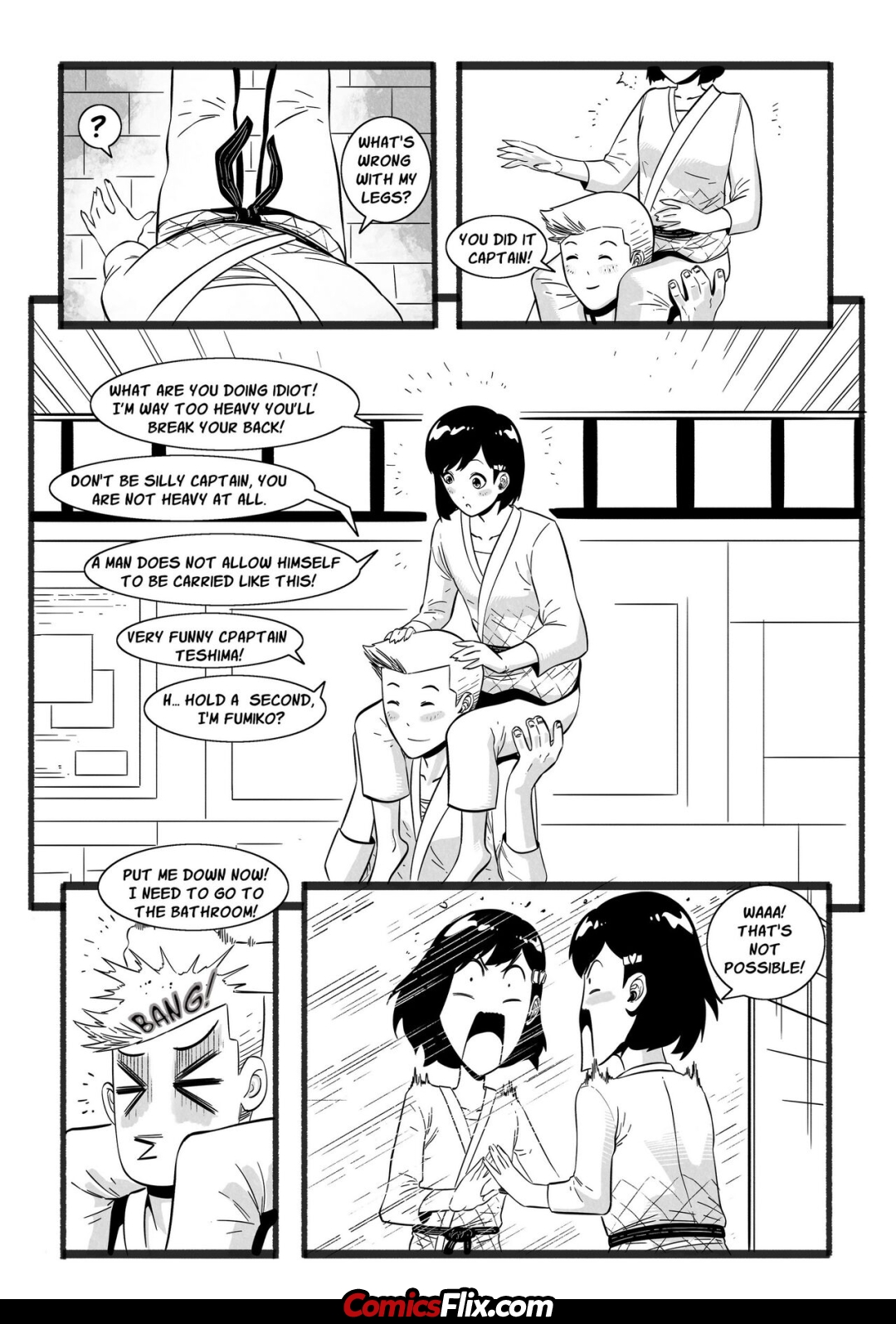 Comic Porno I Will Make Us Win At Judo - Thebats (#5)