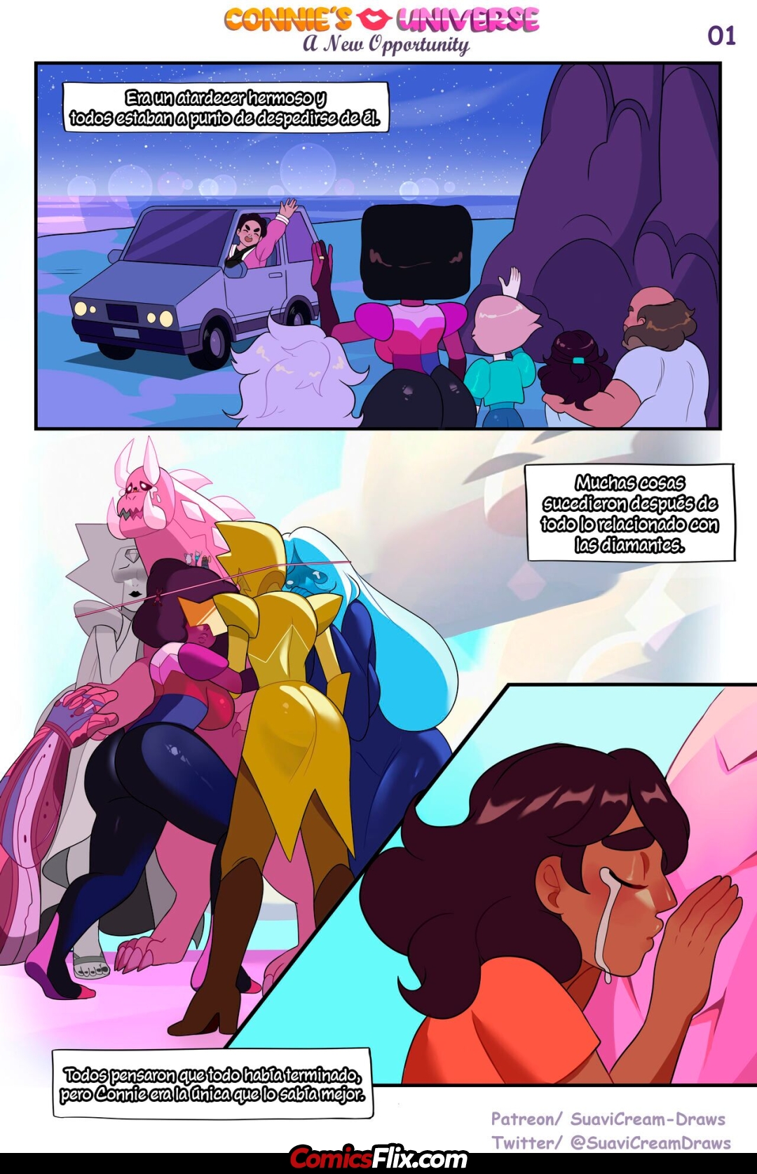 Comic Porno [Suavi-Cream] Connie’s Universe A New Opportunity (Steven Universe) (#2)