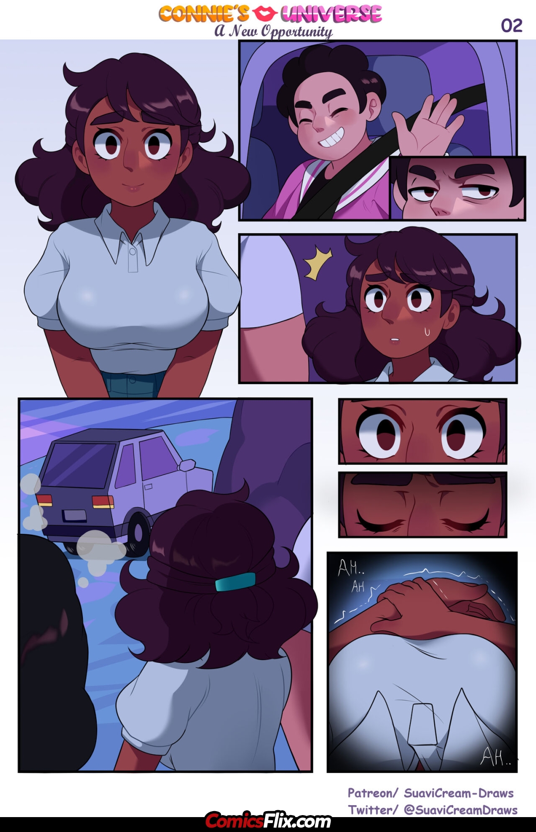 Comic Porno [Suavi-Cream] Connie’s Universe A New Opportunity (Steven Universe) (#3)