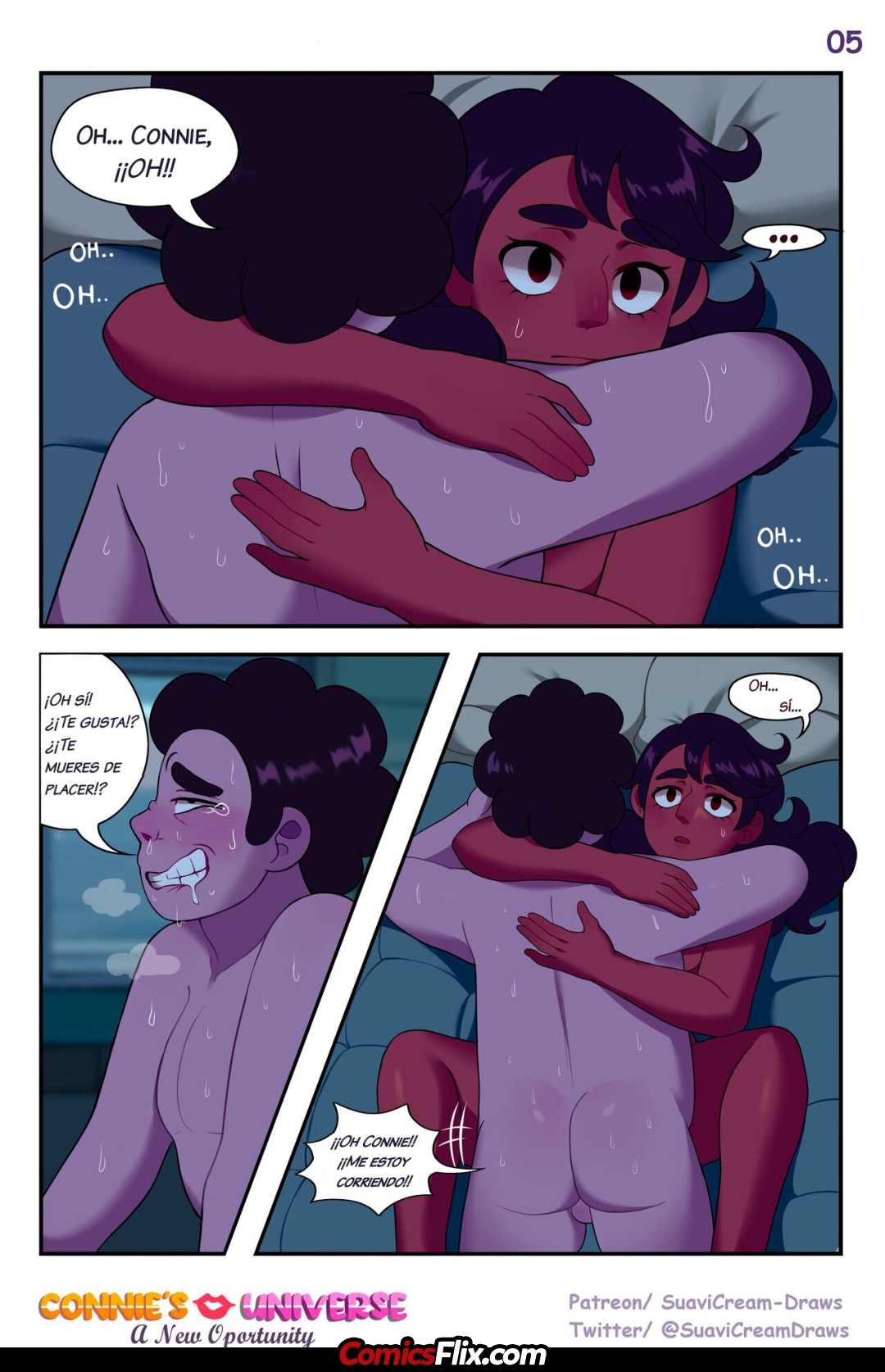 Comic Porno [Suavi-Cream] Connie’s Universe A New Opportunity (Steven Universe) (#7)