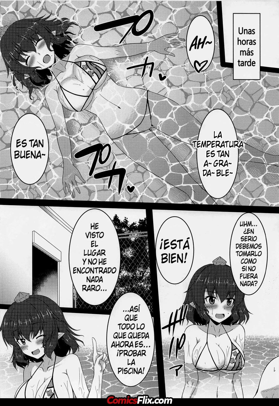 Comic Porno [Yuugen Jikkou] Out Of Season Pool Sex With Ayaya (#6)