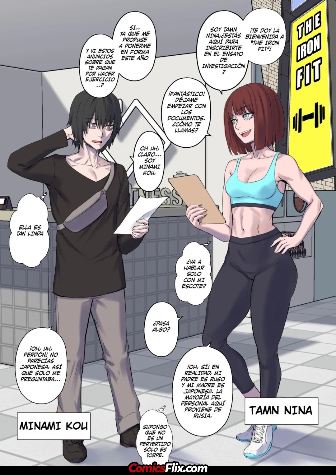 Comic Porno [Arisa Yoshi] Getting In Shape (#3)