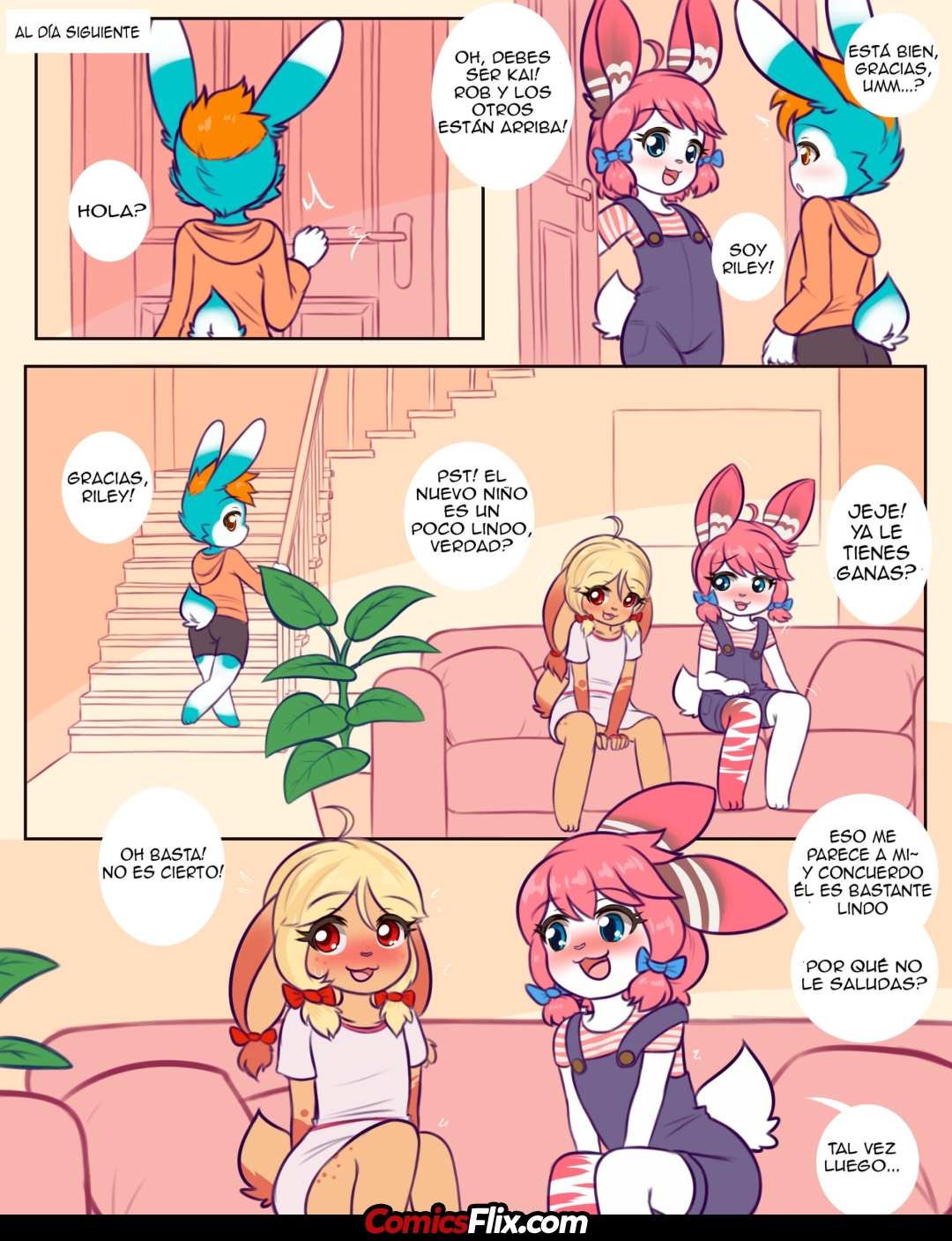 Comic Porno [Bunnybits] New Bonds (Furry Yaoi) (#7)