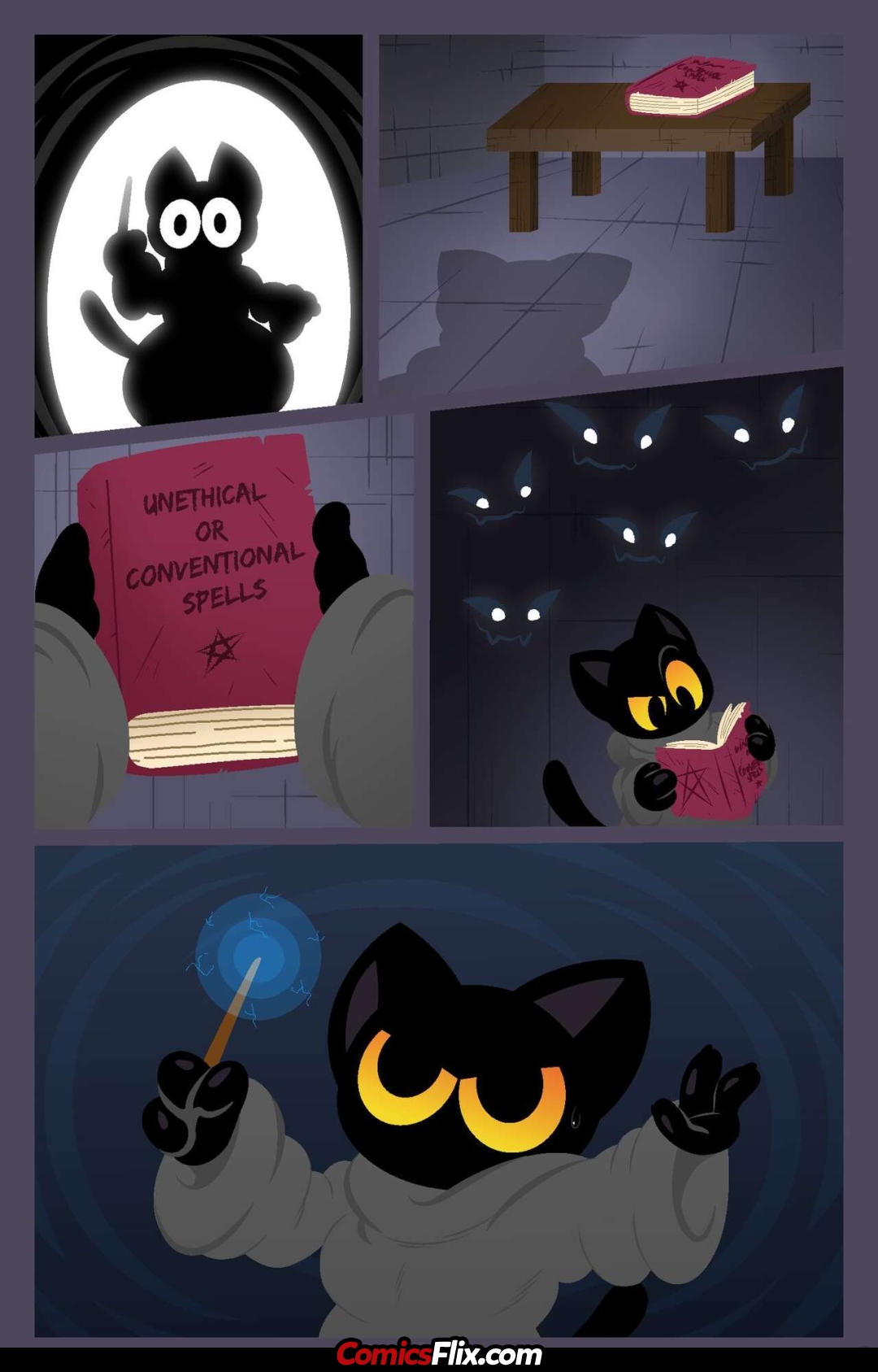 Comic Porno [Ekkokenight] Haunted (Furry Hentai) (#3)