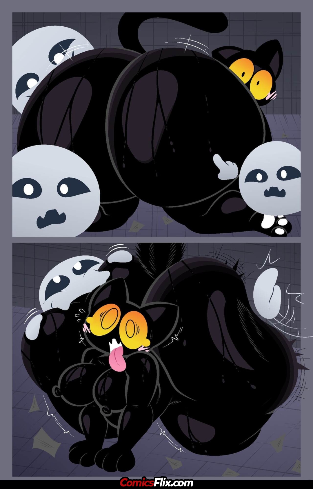 Comic Porno [Ekkokenight] Haunted (Furry Hentai) (#6)