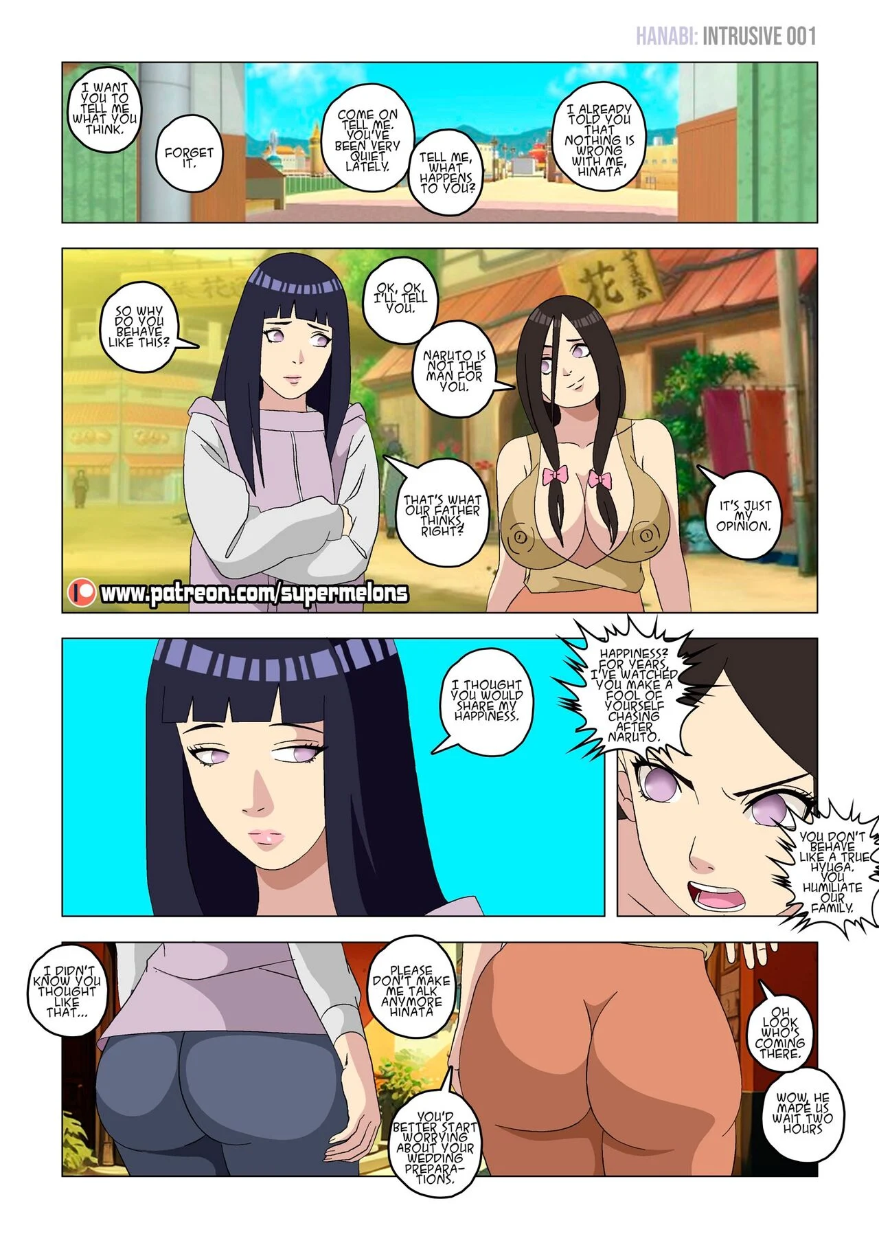 Comic Porno Hanabi Intrusive - Super Melons (#2)