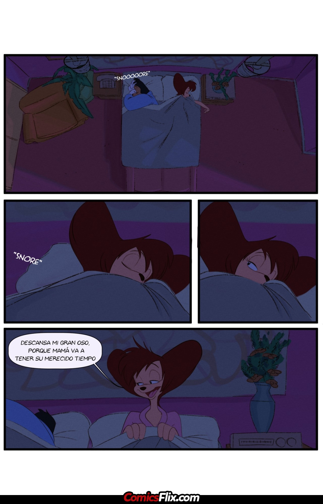Comic Porno [thehumancopier] Peg’s Day Off (Goof Troop) (#3)
