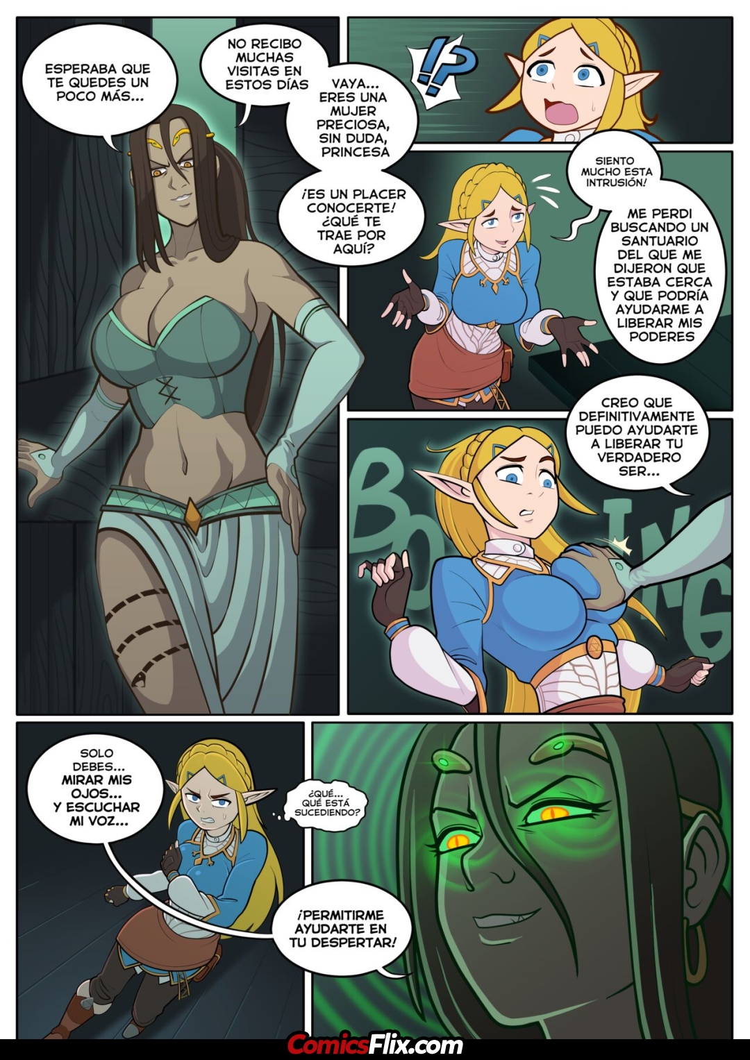 Comic Porno La Bruja Del Bosque Perdido - FedeXRojas (#3)