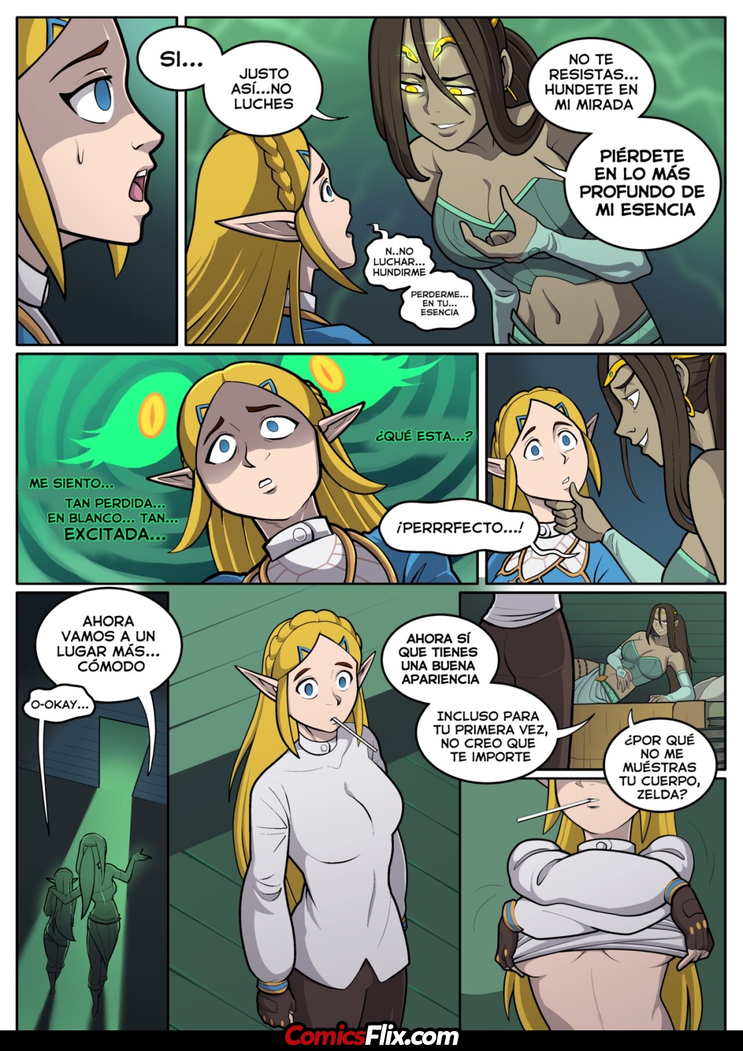 Comic Porno La Bruja Del Bosque Perdido - FedeXRojas (#4)