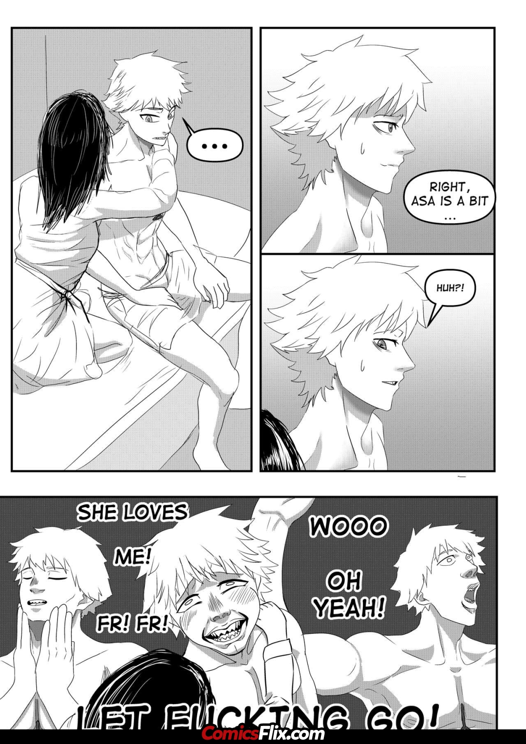 Comic Porno Chainsaw Mating - TryToKevin (#4)