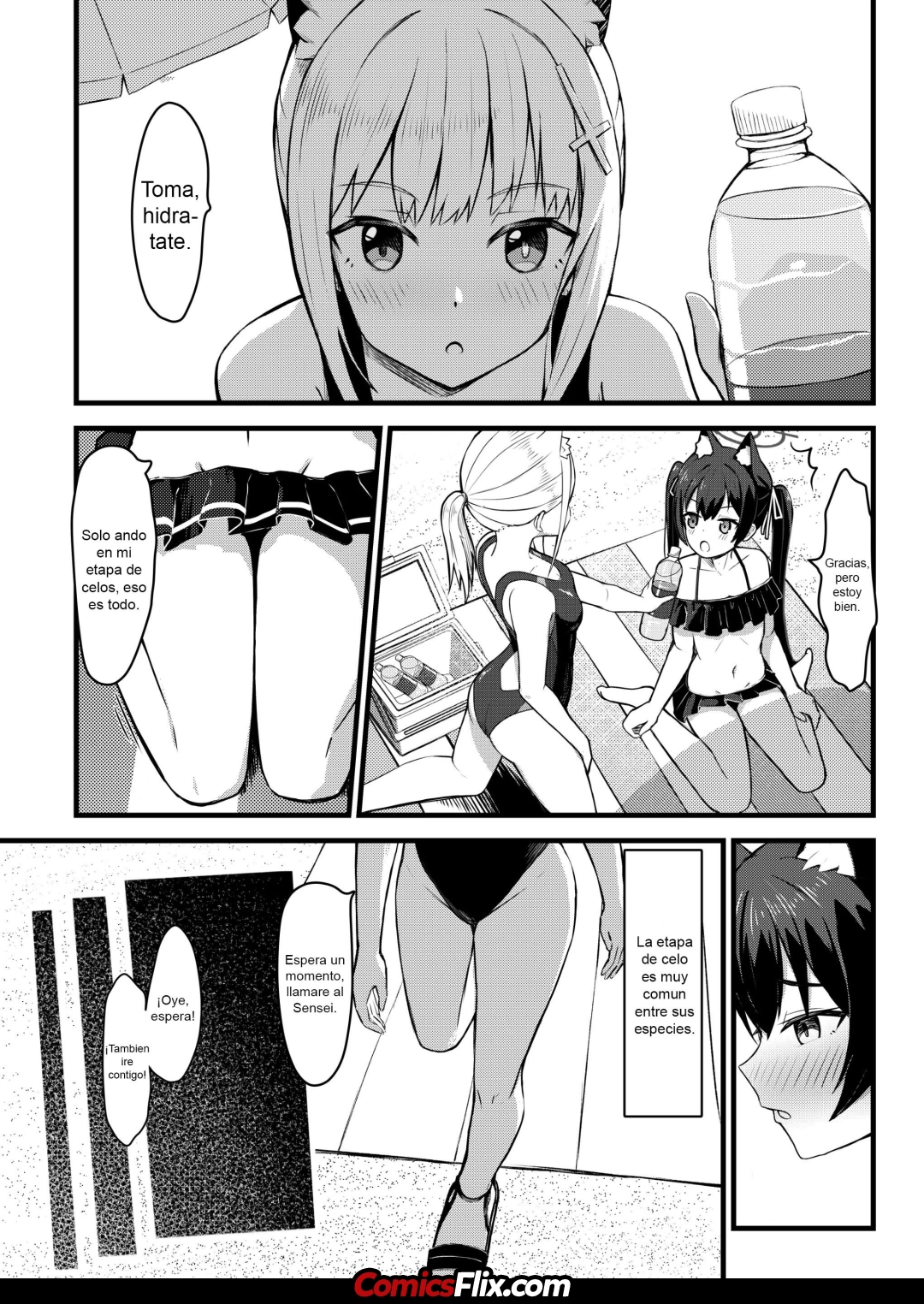 Comic Porno [Chirimen Naoyuki (Naoyuki)] …Hm, Sensei O Osou No. (#3)