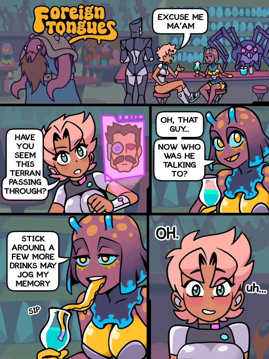 Comic Porno de Foreign Tongues - GuilhermeRM (#1)