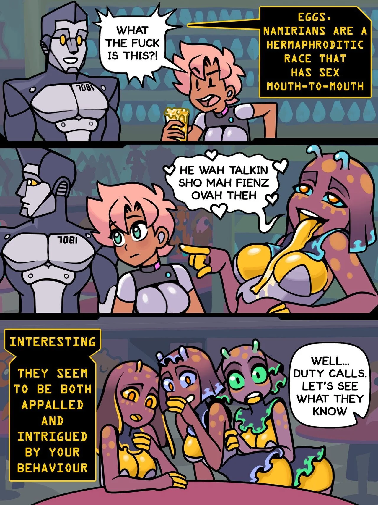 Comic Porno Foreign Tongues - GuilhermeRM (#3)