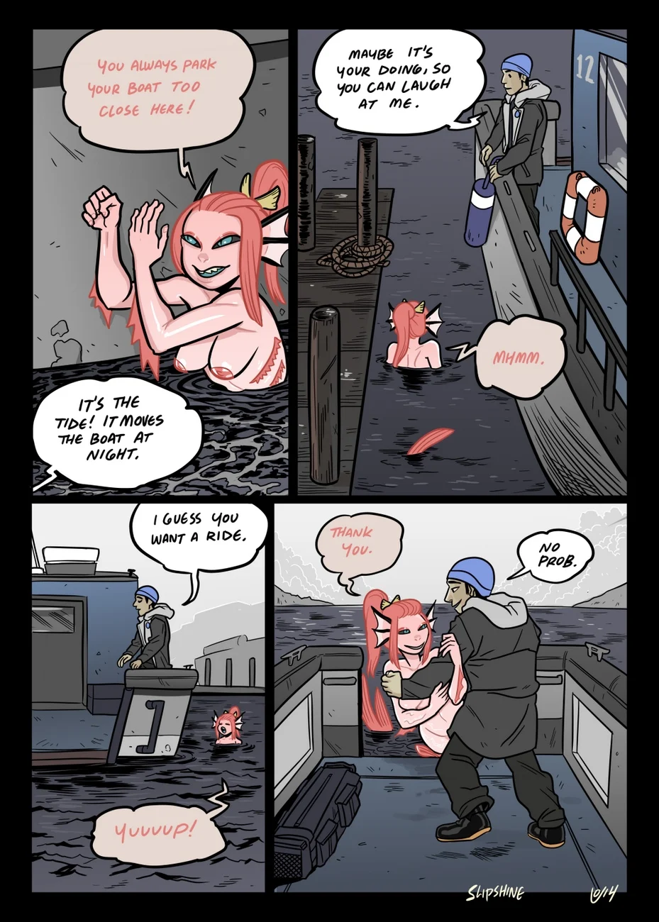 Comic Porno Mr Invisible Side Story: Mermaid - Ovens (#3)