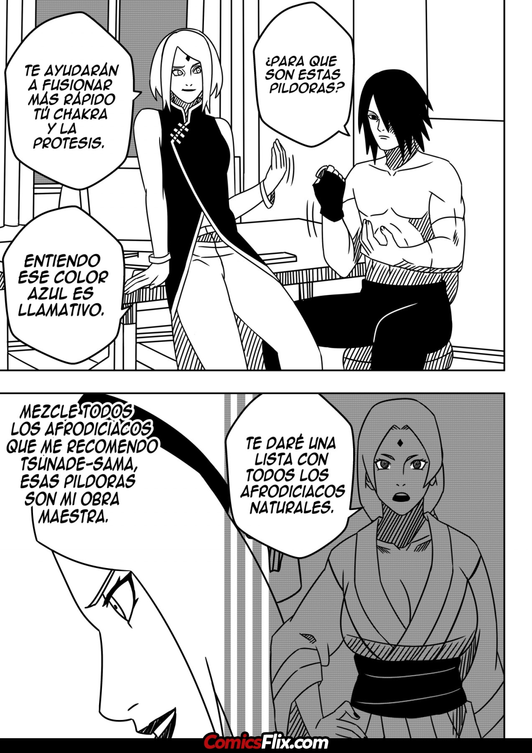 Comic Porno [NinRubio] EL RENACER DEL HALCON (Naruto) (#4)