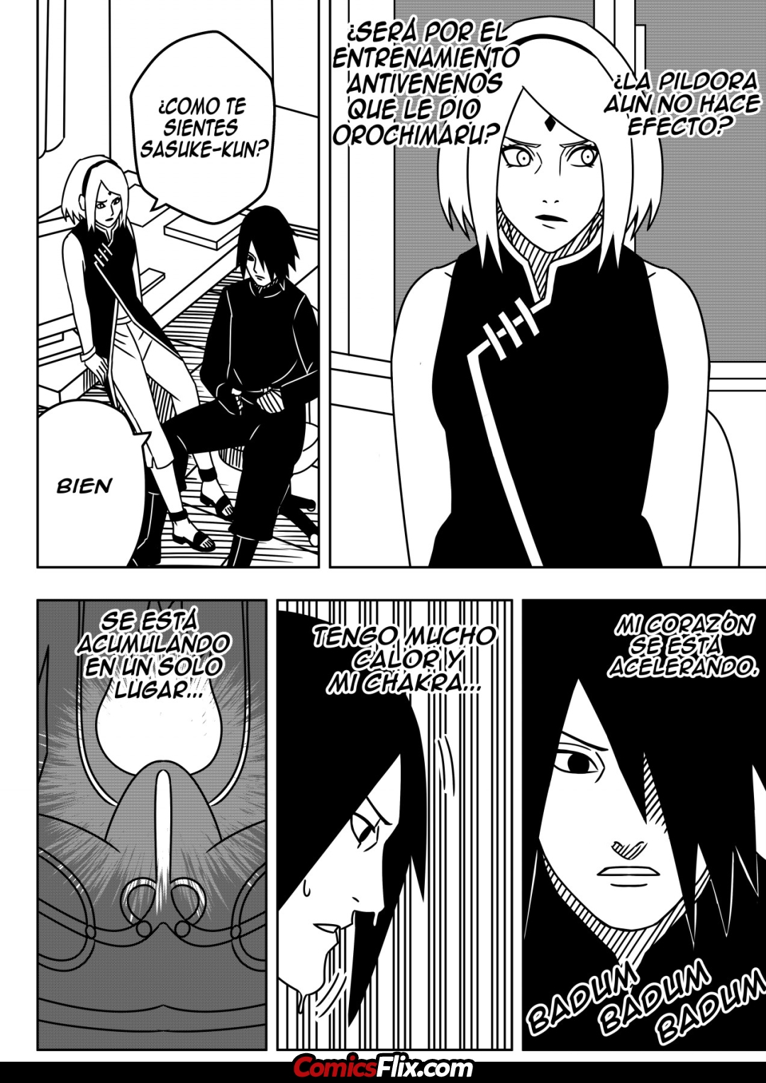 Comic Porno [NinRubio] EL RENACER DEL HALCON (Naruto) (#7)