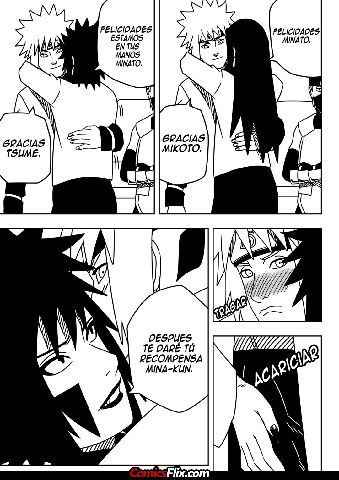 Comic Porno [NinRubio] FELICIDADES MINATO-KUN (Naruto) (#6)