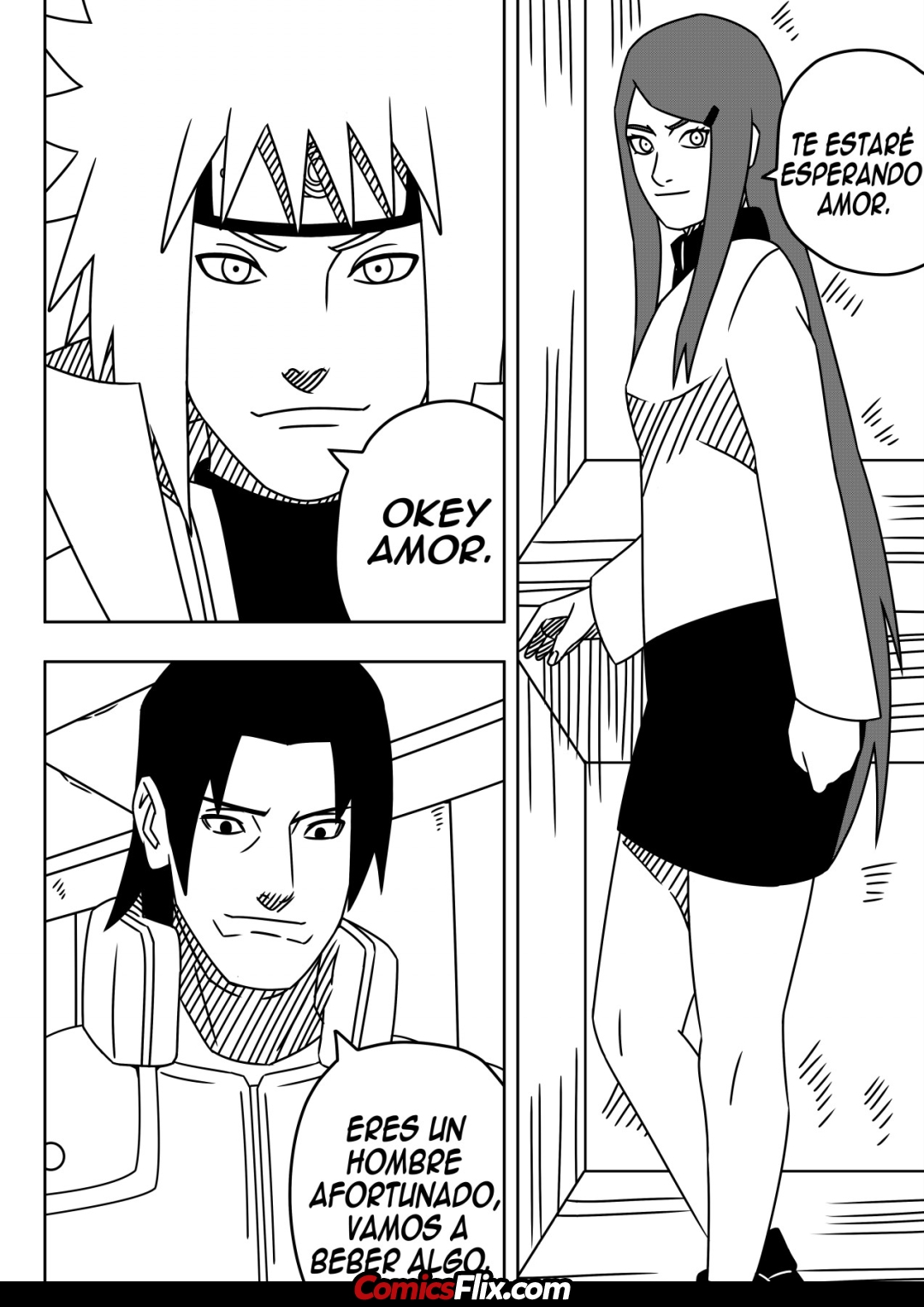 Comic Porno [NinRubio] FELICIDADES MINATO-KUN (Naruto) (#7)
