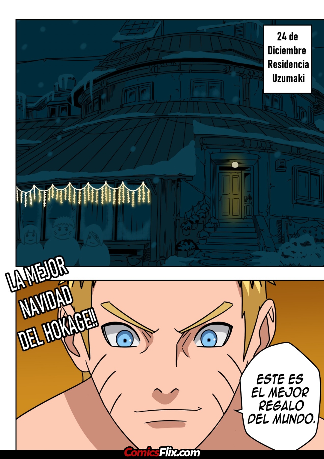 Comic Porno [NinRubio] HAPPY HOLIDAYS NARUTO-KUN (Naruto) (#2)
