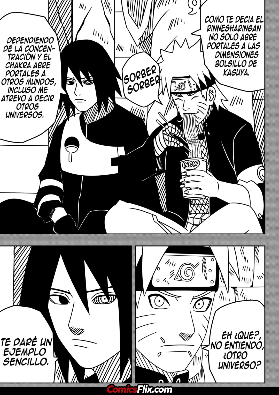 Comic Porno [NinRubio] UN UNIVERSO DIFERENTE (Naruto) (#5)