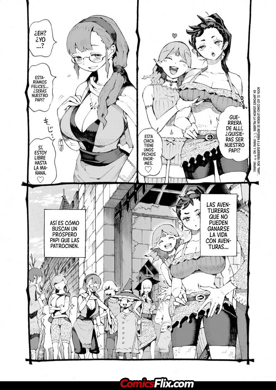 Comic Porno [Nishi Yoshiyuki] La Hechicera Y Su Papi Patrocinador 2 (#2)