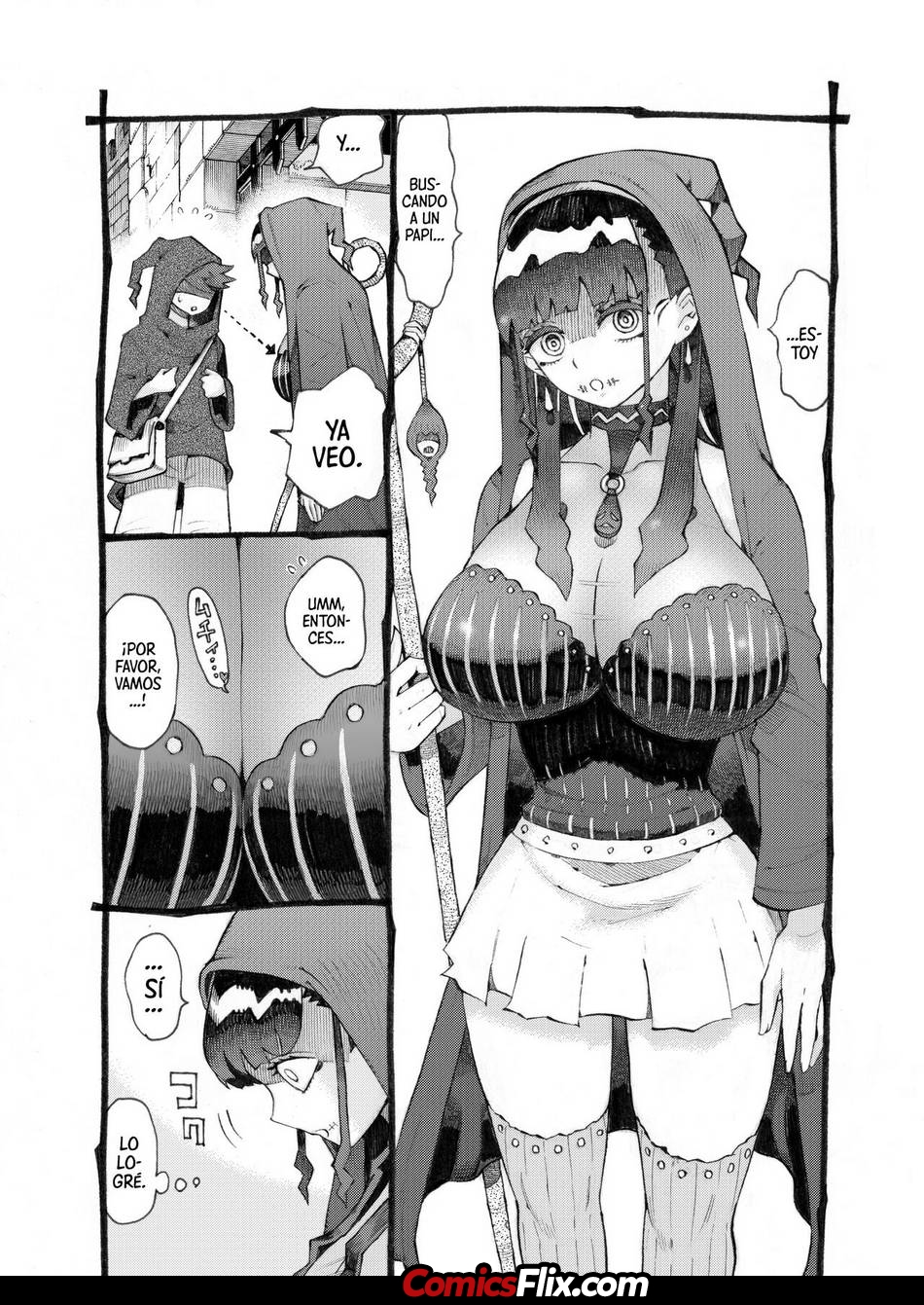 Comic Porno [Nishi Yoshiyuki] La Hechicera Y Su Papi Patrocinador 2 (#6)