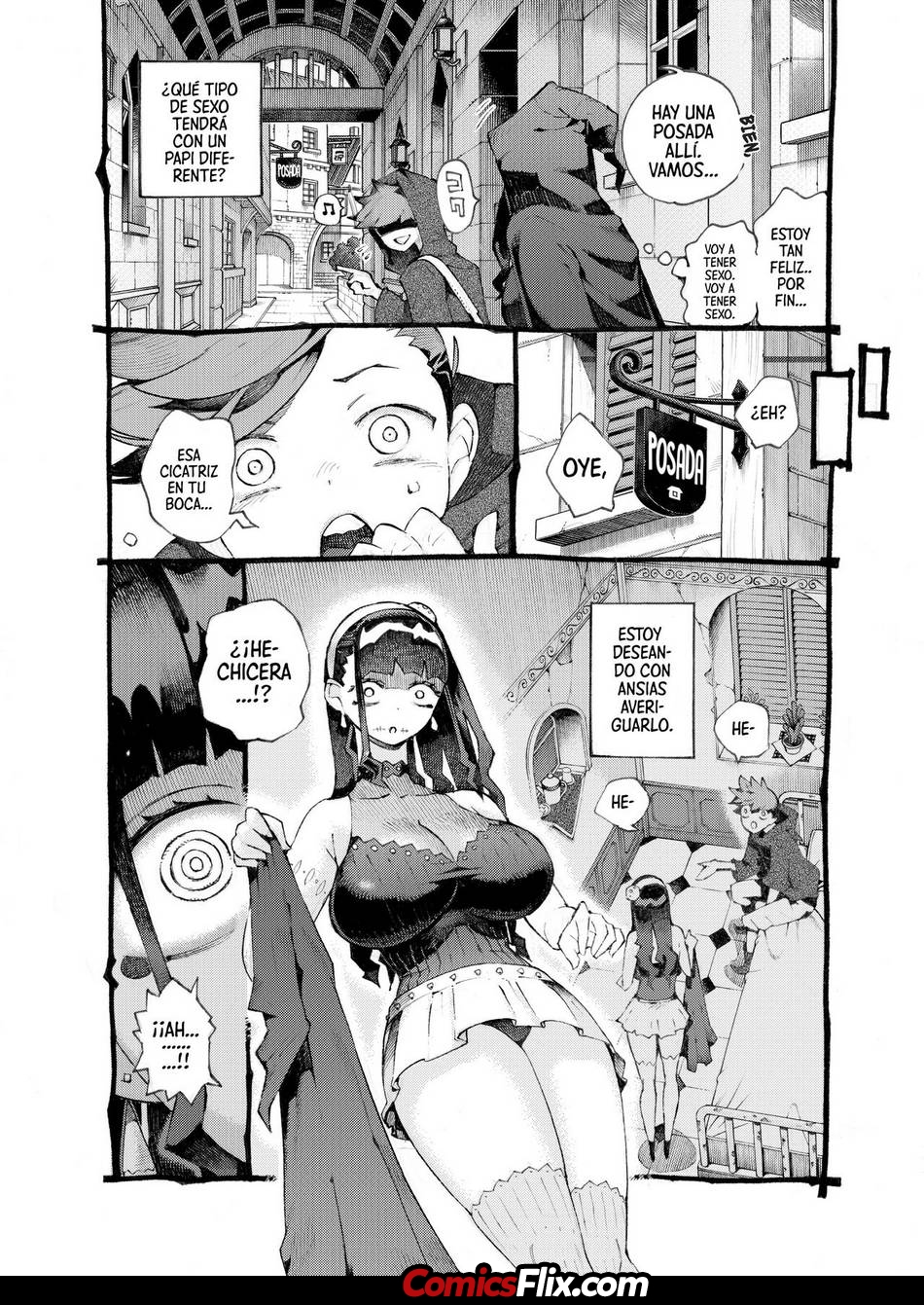 Comic Porno [Nishi Yoshiyuki] La Hechicera Y Su Papi Patrocinador 2 (#7)