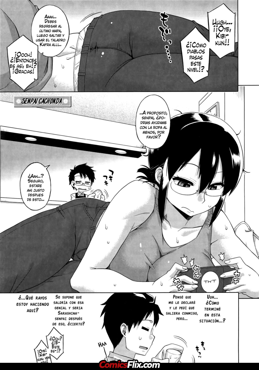 Comic Porno de [Takatsu] Senpai Cachonda (#1)