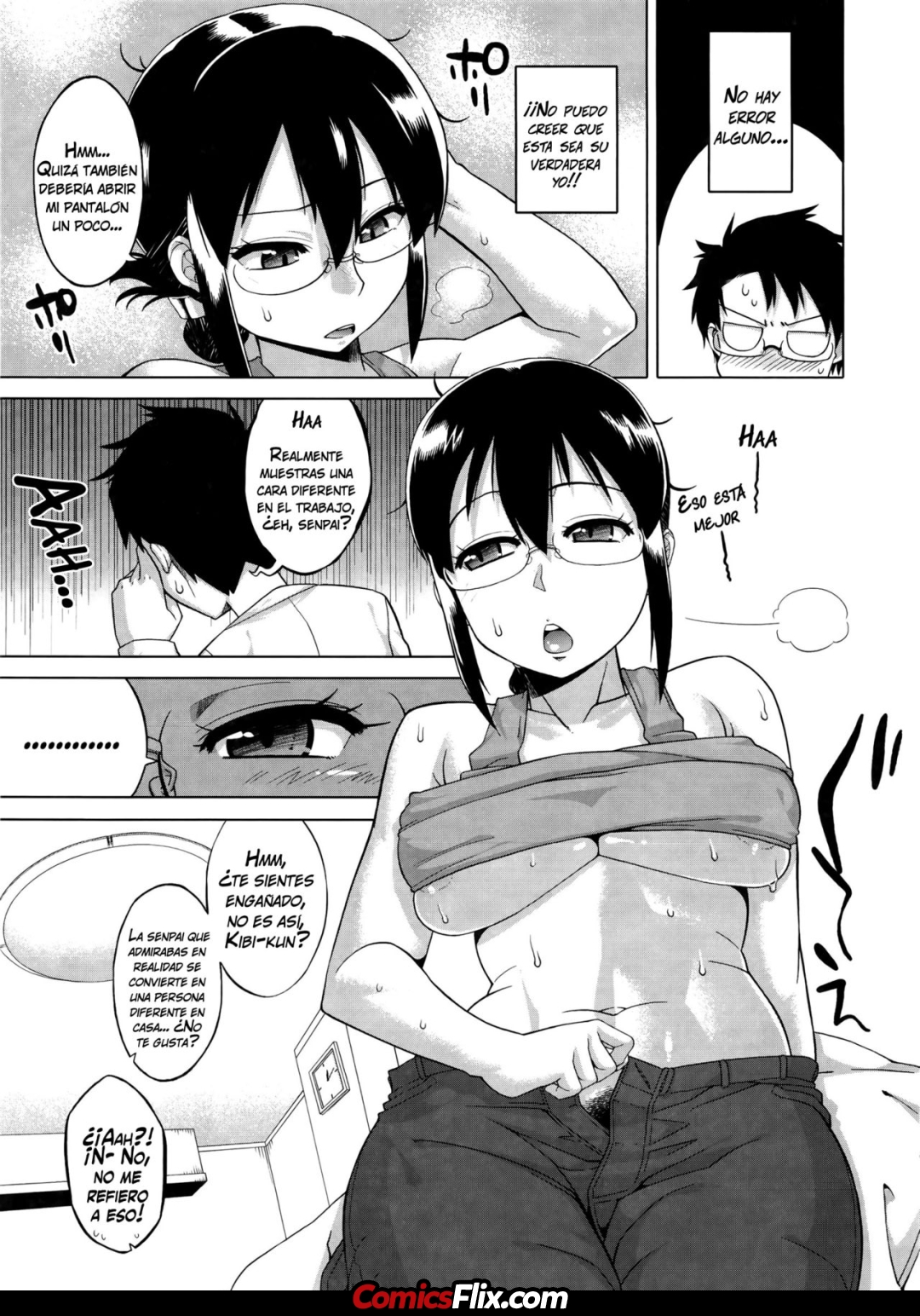 Comic Porno [Takatsu] Senpai Cachonda (#5)