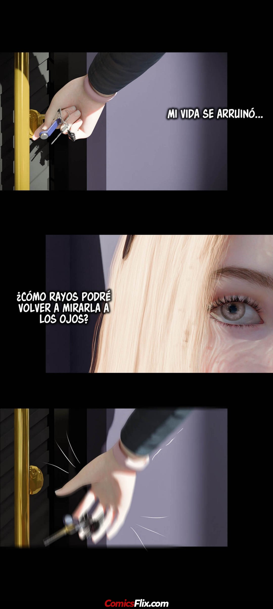 Comic Porno My Neighbor’s Widow 11 - RoseBlue3D (#7)