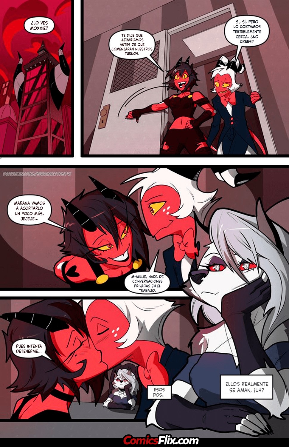 Comic Porno Helluva Trio - Swain (#5)