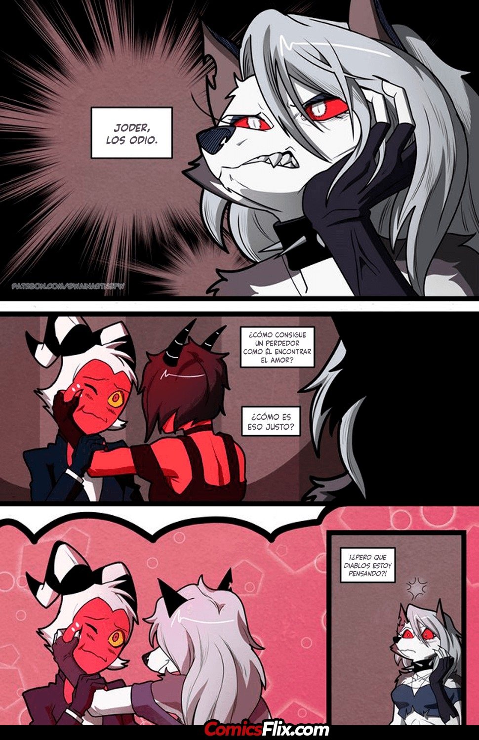 Comic Porno Helluva Trio - Swain (#6)