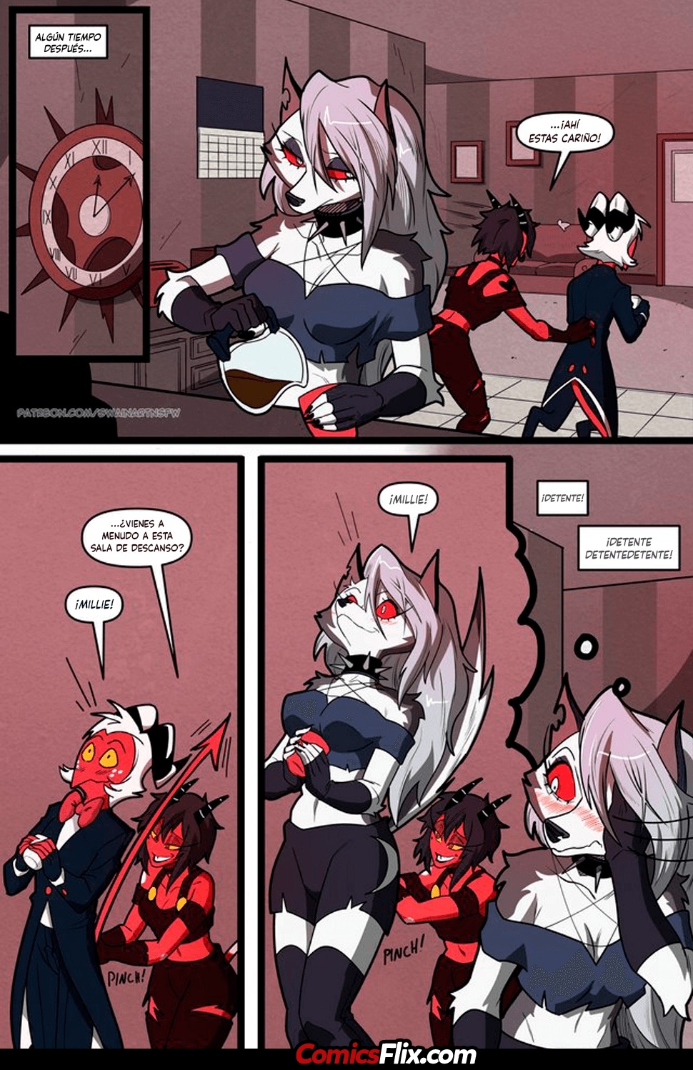 Comic Porno Helluva Trio - Swain (#7)