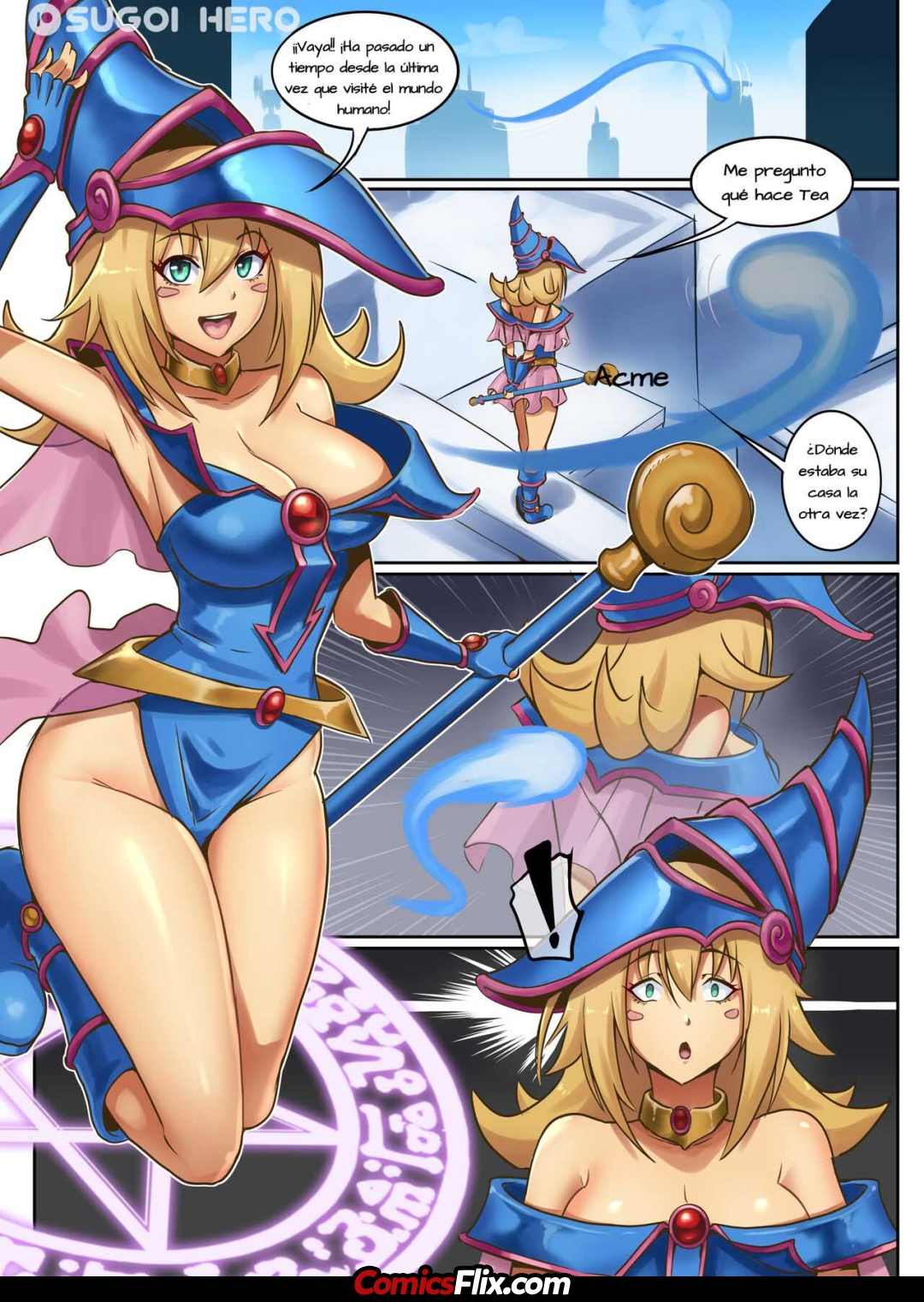 Comic Porno Magician’s Circle - TSFSingularity (#2)