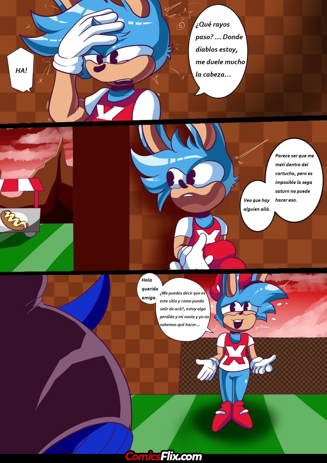 Comic Porno Slutty Headgehogs Collection - Cuernos Blancos (#3)