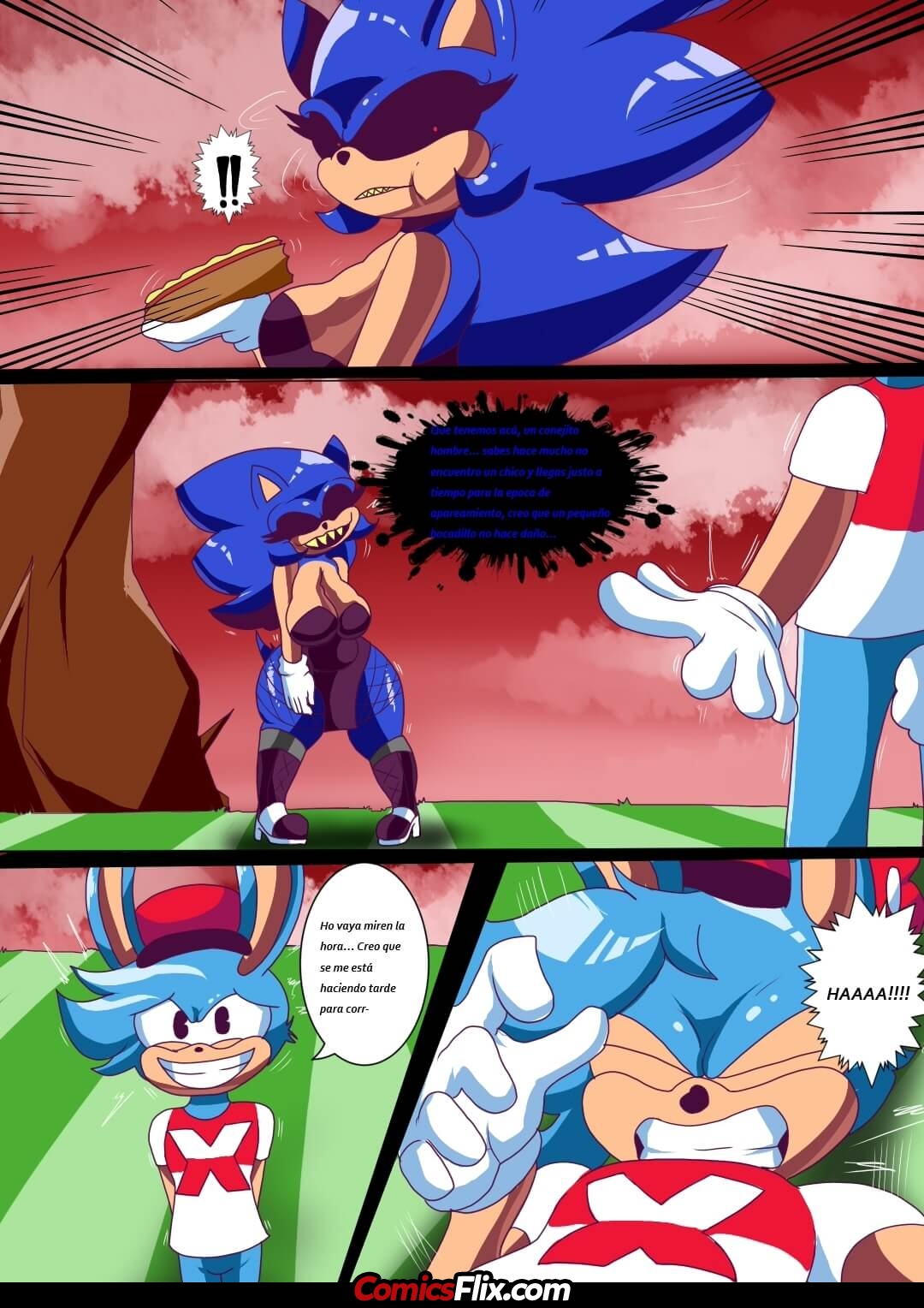 Comic Porno Slutty Headgehogs Collection - Cuernos Blancos (#4)