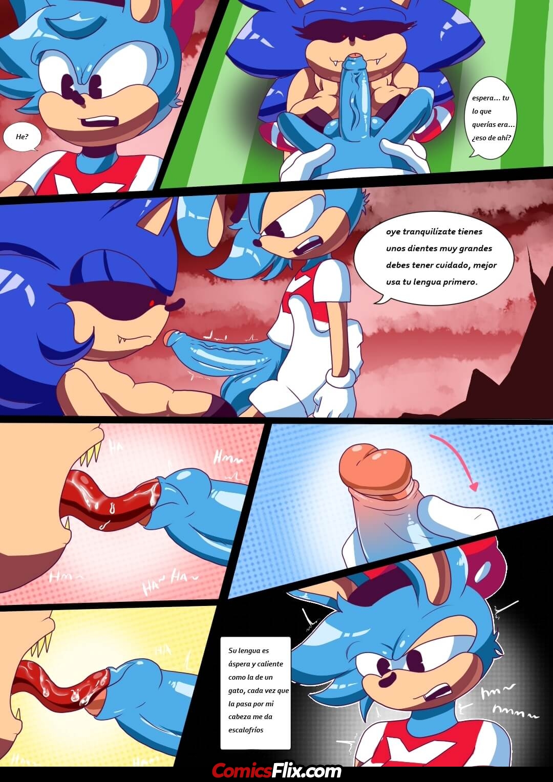Comic Porno Slutty Headgehogs Collection - Cuernos Blancos (#5)