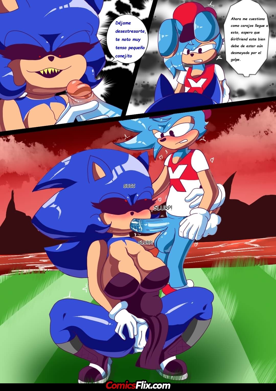 Comic Porno Slutty Headgehogs Collection - Cuernos Blancos (#6)