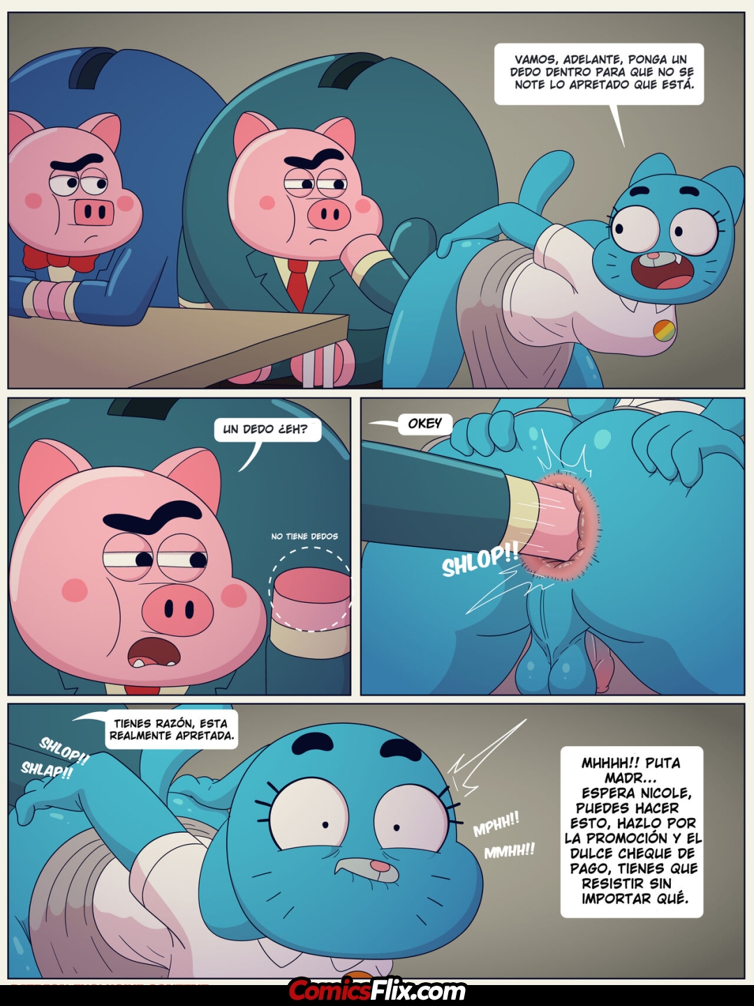 Comic Porno [Ike Marshall] The Idea (The Amazing World Of Gumball) (#2)