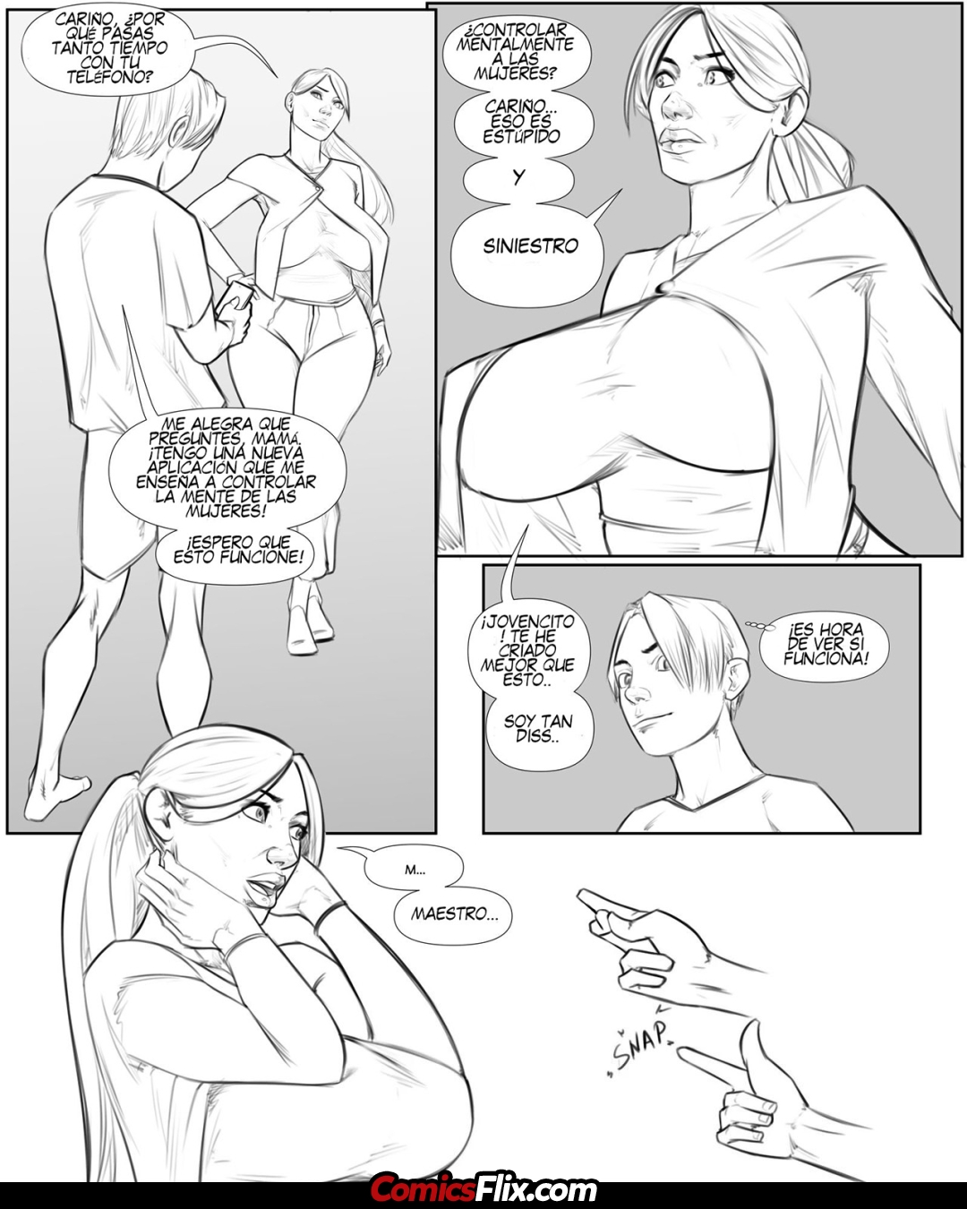 Comic Porno [JDSeal] The Snap- The Family App (Comic Porn) (#3)